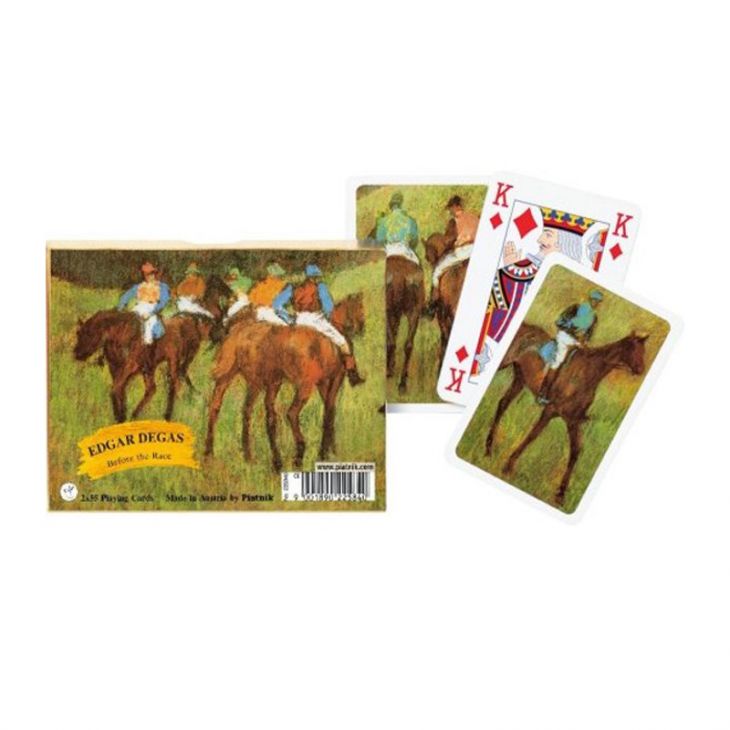 Piatnik Gift Set: Degas, Before the Race  2 Deck Set main image